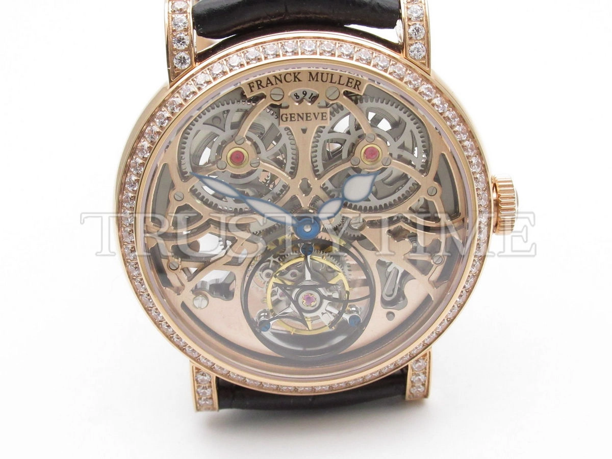 Копия часов Franck Muller Cintree Curvex Giga Tourbillon 7048-T-G-SQT-BR-D