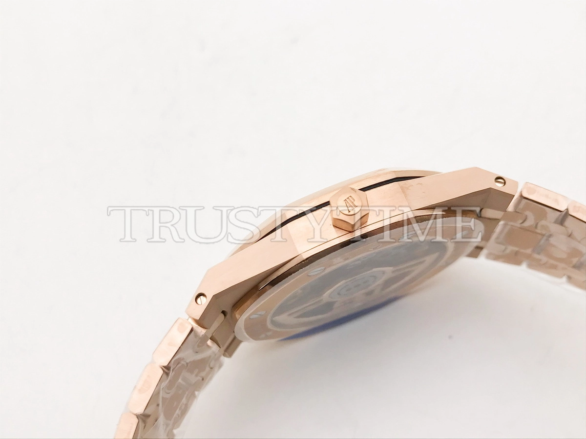 Копия часов Audemars Piguet Royal Oak Jumbo Extra-Thin Openworked 50th Anniversary 16204OR.OO.1240OR.01