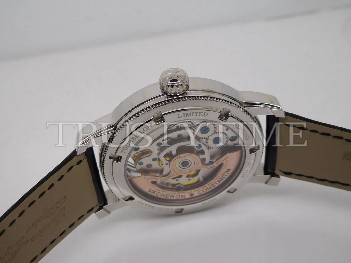 Копия часов Vacheron Constantin Traditionnelle Tourbillon 44mm 6500T/000P-9949