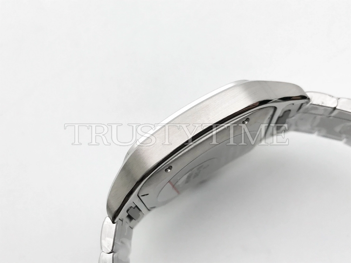 Копия часов Cartier Santos De Cartier Smoky Green WSSA0062