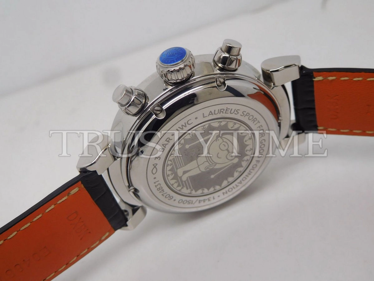 Копия часов IWC Da Vinci Chronograph Edition laureus Sport For Good Foundation 42mm IW393402