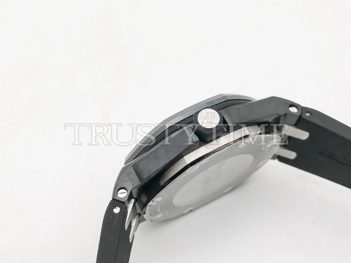 Копия часов Audemars Piguet Royal Oak Offshore Diver Forged Carbon 15706AU.OO.A002CA.01