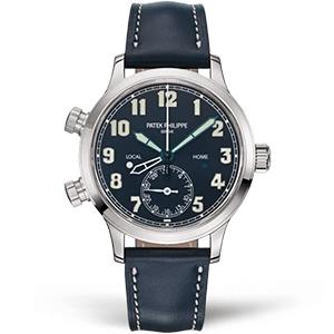 Копия часов Patek Philippe Calatrava Pilot Travel Time 42mm 7234G-001