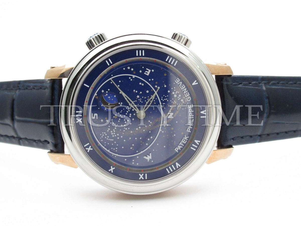 Копия часов Patek Philippe Grand Complications Celestial Sky Moon 43mm 5102PR-001