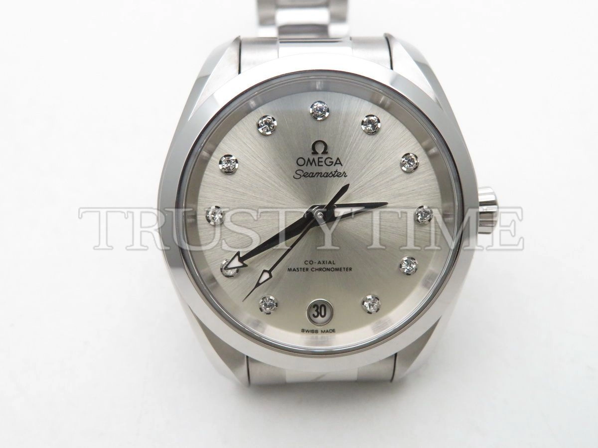 Копия часов Omega Seamaster Aqua Terra 150m Co-axial Master Chronometer 34mm 220.10.34.20.60.001