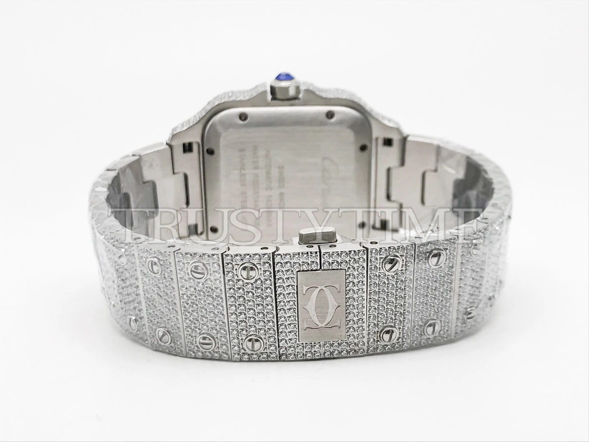 Копия часов Cartier Santos De Cartier 40 WSSA0018 Diamonds Арт. CR-0927