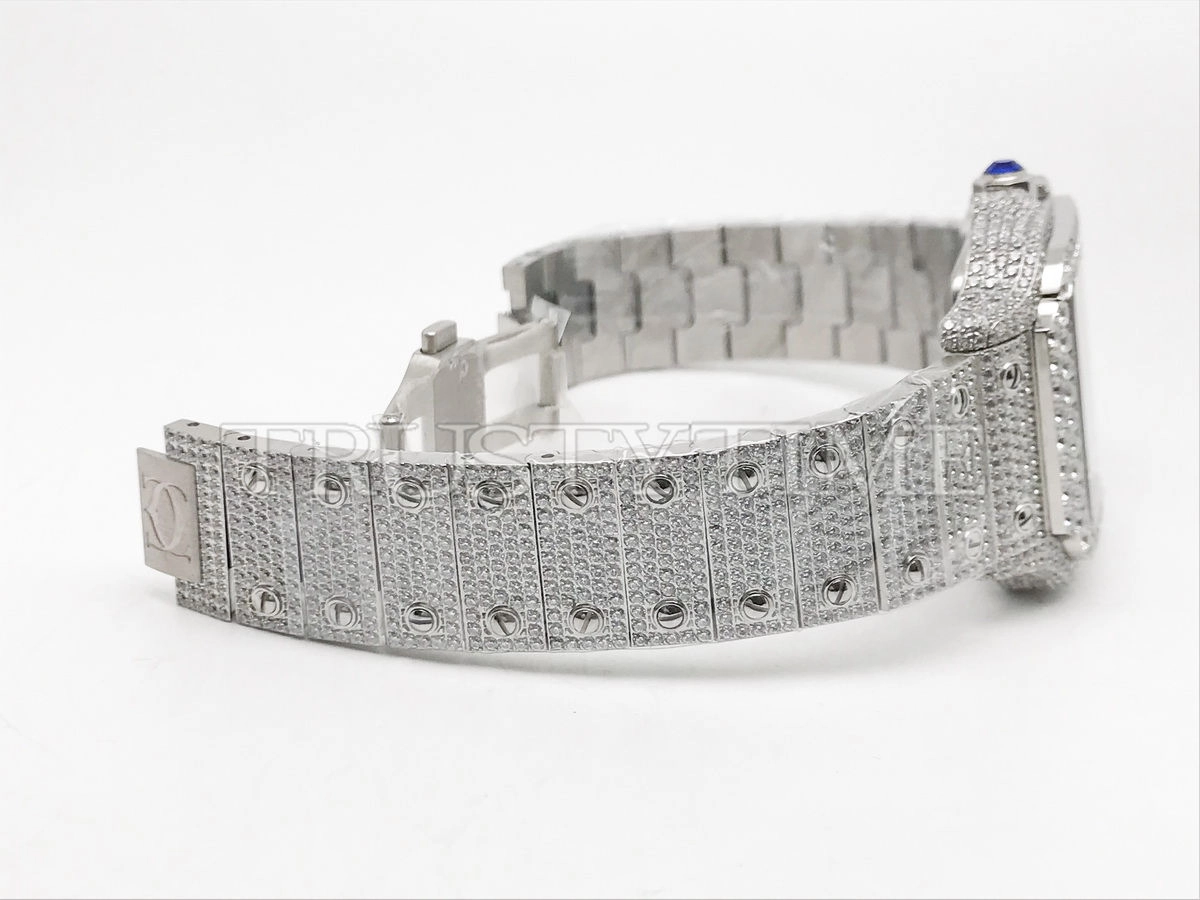 Копия часов Cartier Santos De Cartier 40 WSSA0018 Diamonds Арт. CR-0927