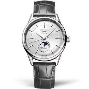 Копия часов Longines Heritage Flagship Moonphase L4.815.4.72.2