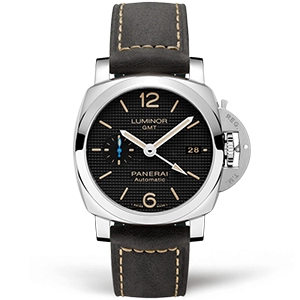Копия часов Panerai Luminor 1950 3 Days GMT Automatic 42mm PAM01535