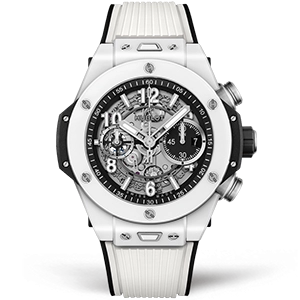 Копия часов Hublot Big Bang Unico White Ceramic 44mm 421.HX.1170.RX