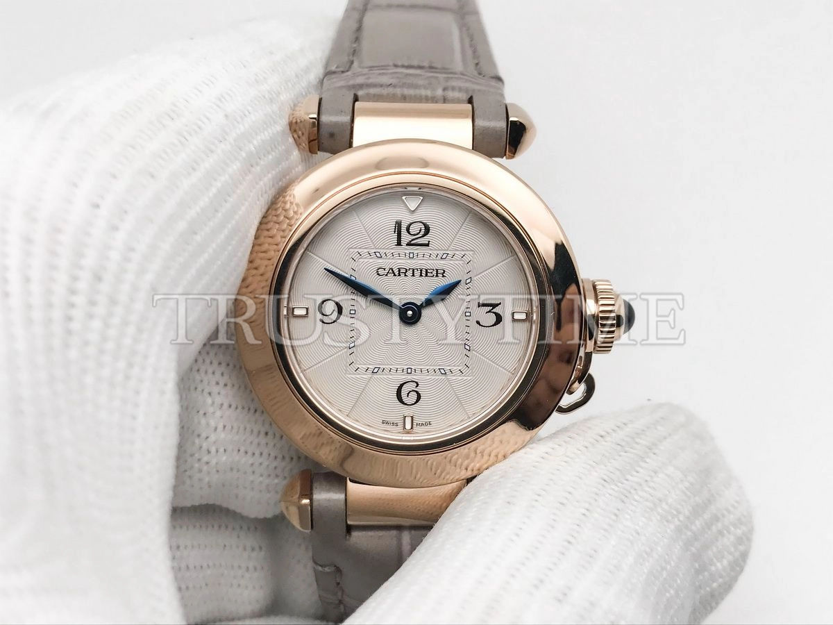 Реплика часов Cartier Pasha De Cartier 30mm WGPA0018_PA81GW00 Арт.CR-0910 Копия часов Cartier Pasha De Cartier 30mm WGPA0018_PA81GW00 Арт.CR-0910