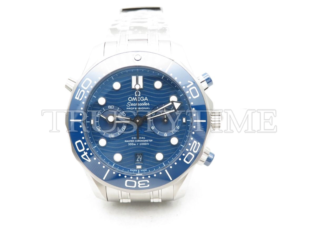 Копия часов Omega Seamaster Diver 300m Co‑Axial Master Chronometer Chronograph 44mm 210.30.44.51.03.001