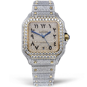 Копия часов Cartier Santos De Cartier 40 W2SA0009 Diamonds Арт. CR-0947