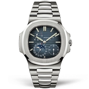 Копия часов Patek Philippe Nautilus Power Reserve Moonphase 40mm 5712/1A-001 V2
