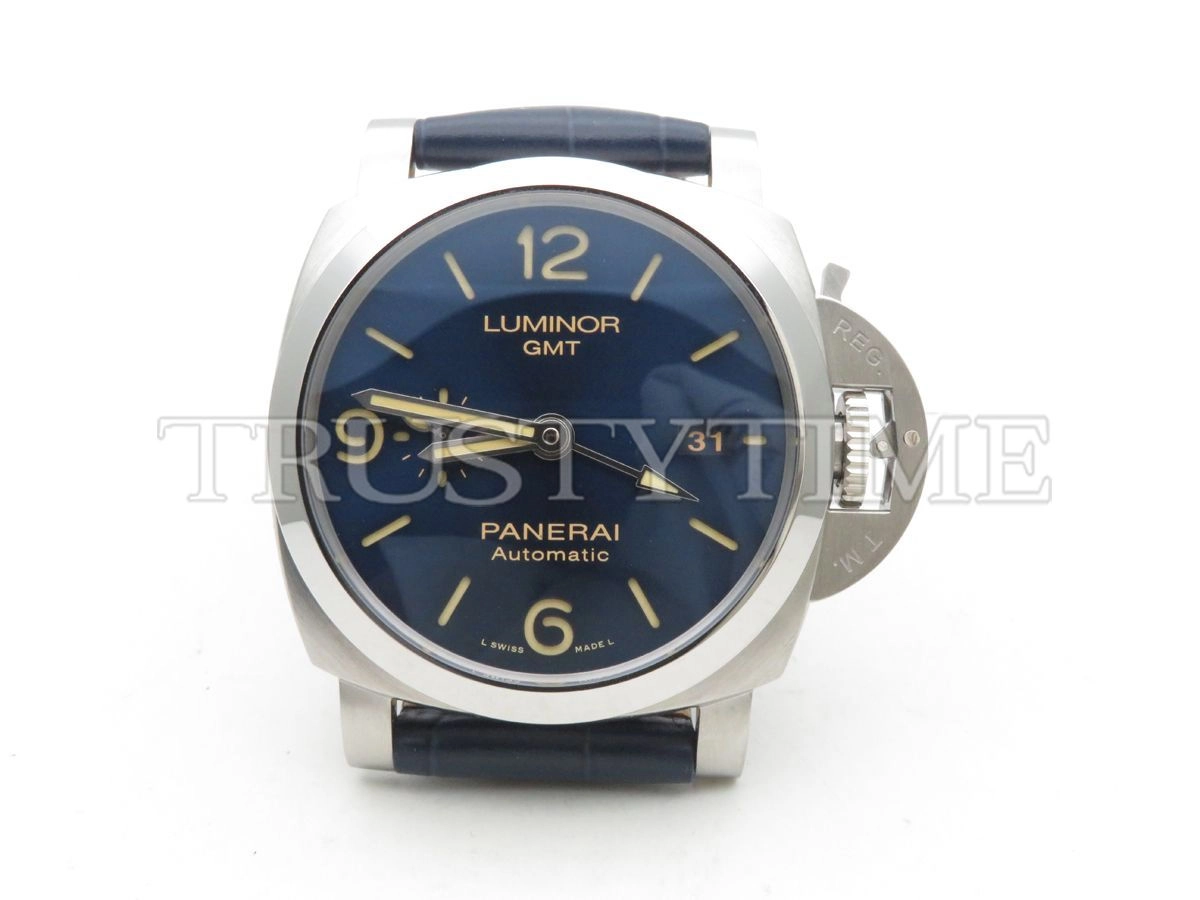Копия часов Panerai Luminor 1950 3 Days GMT Automatic 44mm PAM01033