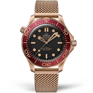 Копия часов Omega Seamaster Diver 300 Co-axial Master Chronometer 42mm 210.90.42.20.01.003 Арт.OM-1029