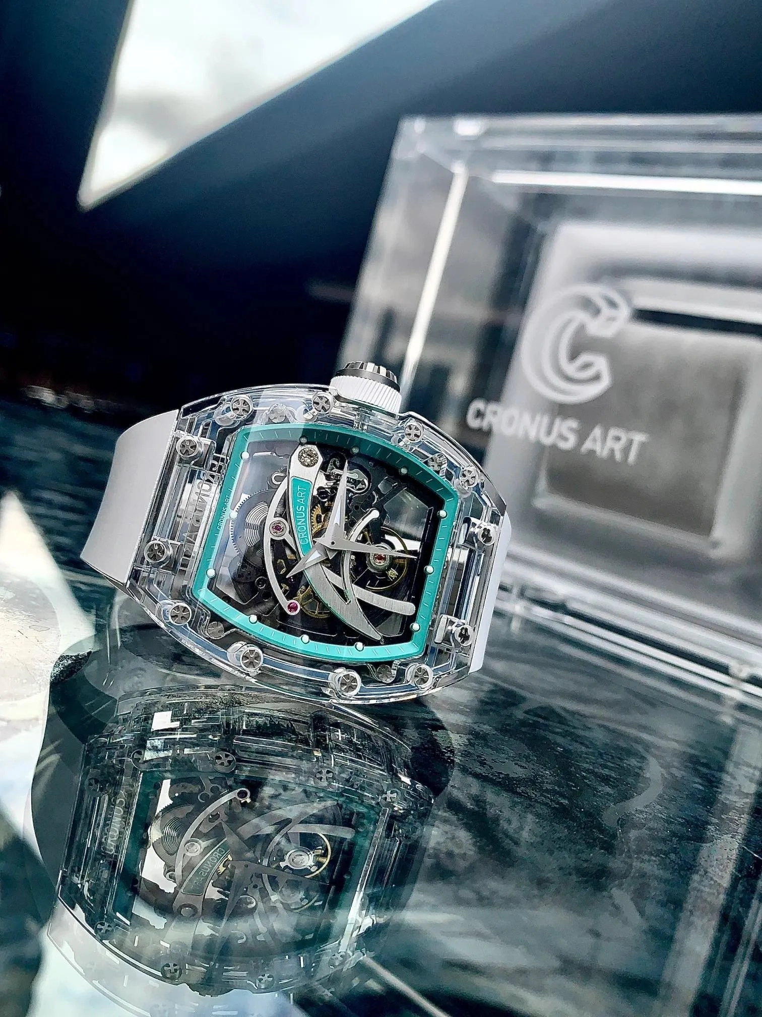 Часы CronusArt Sapphire Watch CM08-001