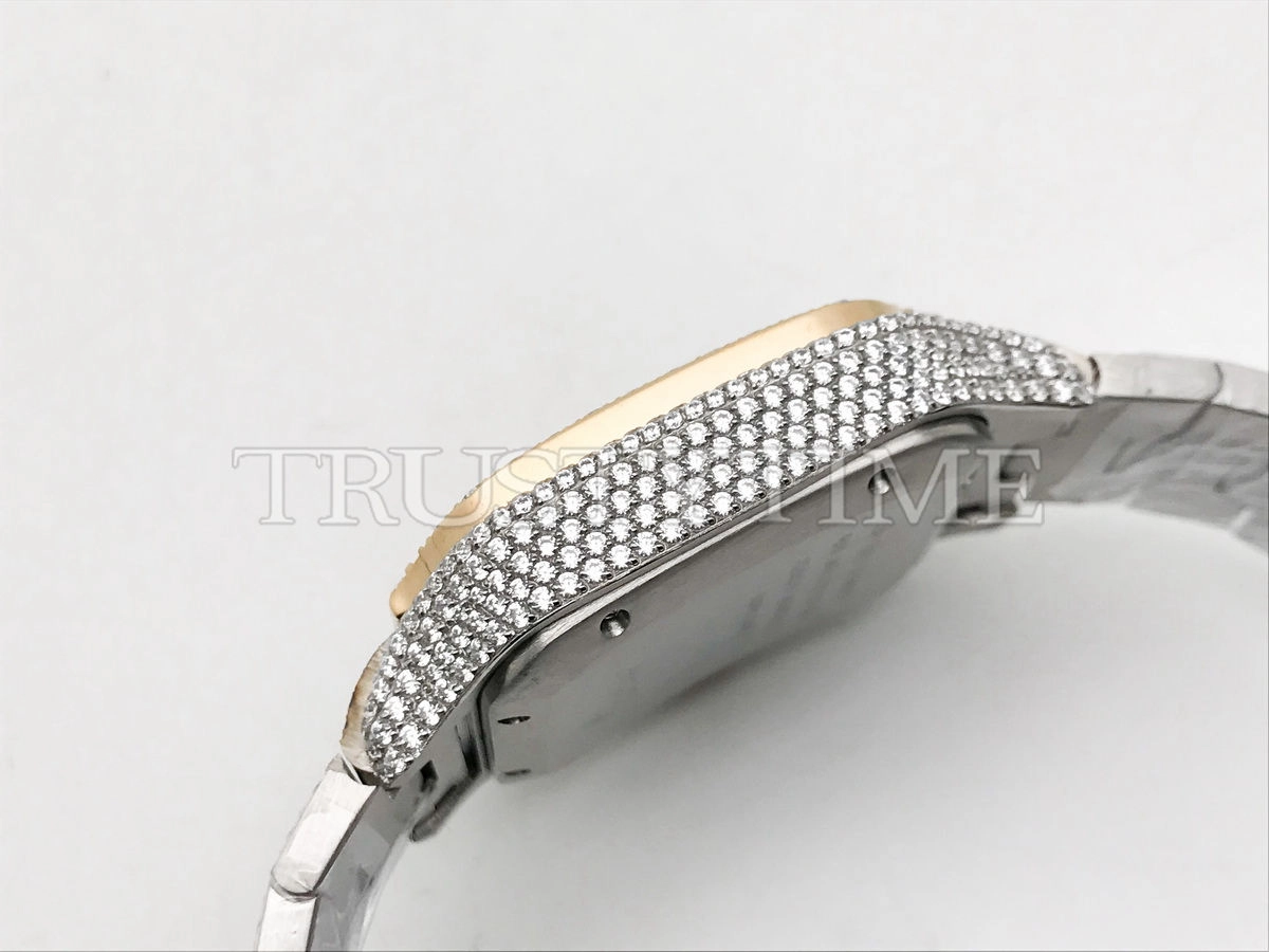Копия часов Cartier Santos De Cartier 40 W2SA0009 Diamonds Арт. CR-0937