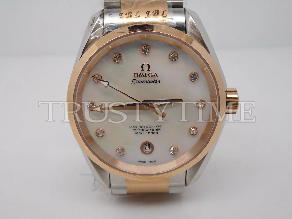Копия часов Omega Seamaster Aqua Terra 150m Master Co-Axial Ladies 38.5mm 231.20.39.21.55.003