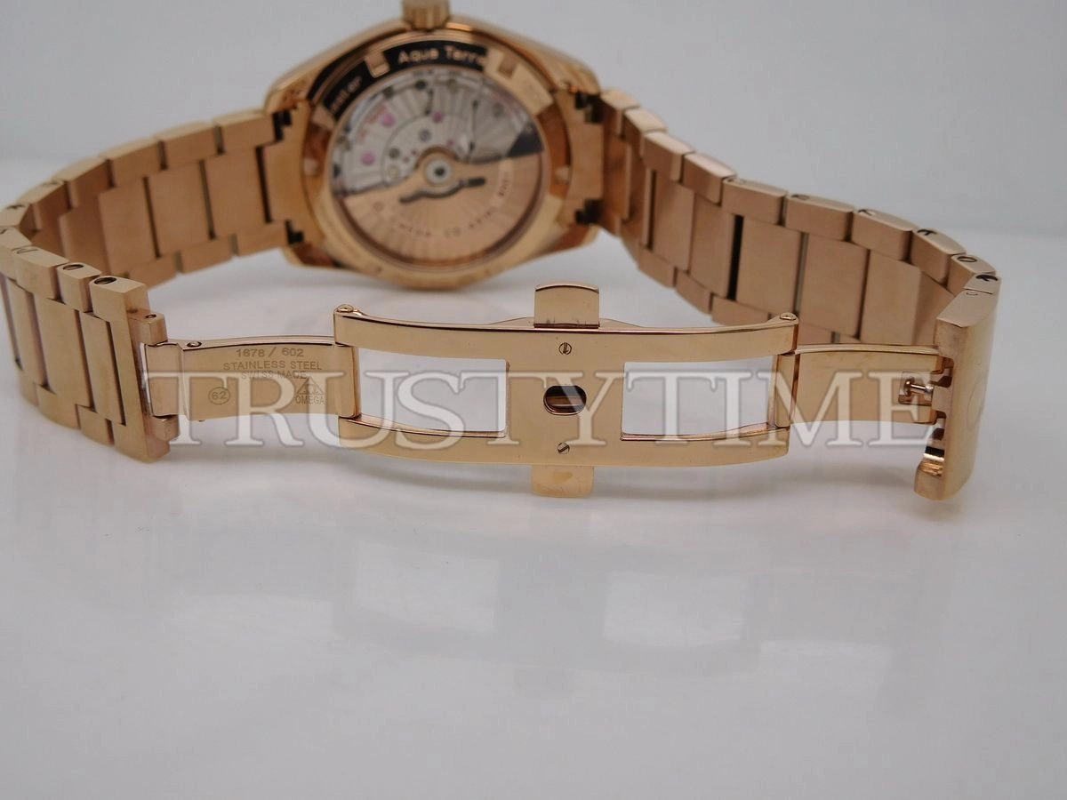 Копия часов Omega Seamaster Aqua Terra 150m Master Co-Axial Ladies 38.5mm 231.55.39.21.55.001