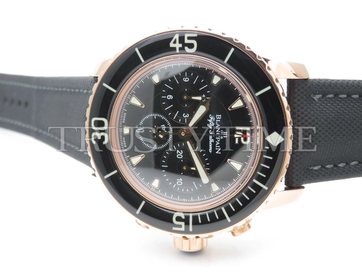 Копия часов Blancpain Fifty Fathoms Flyback Chronograph 5085FA-3630-63B