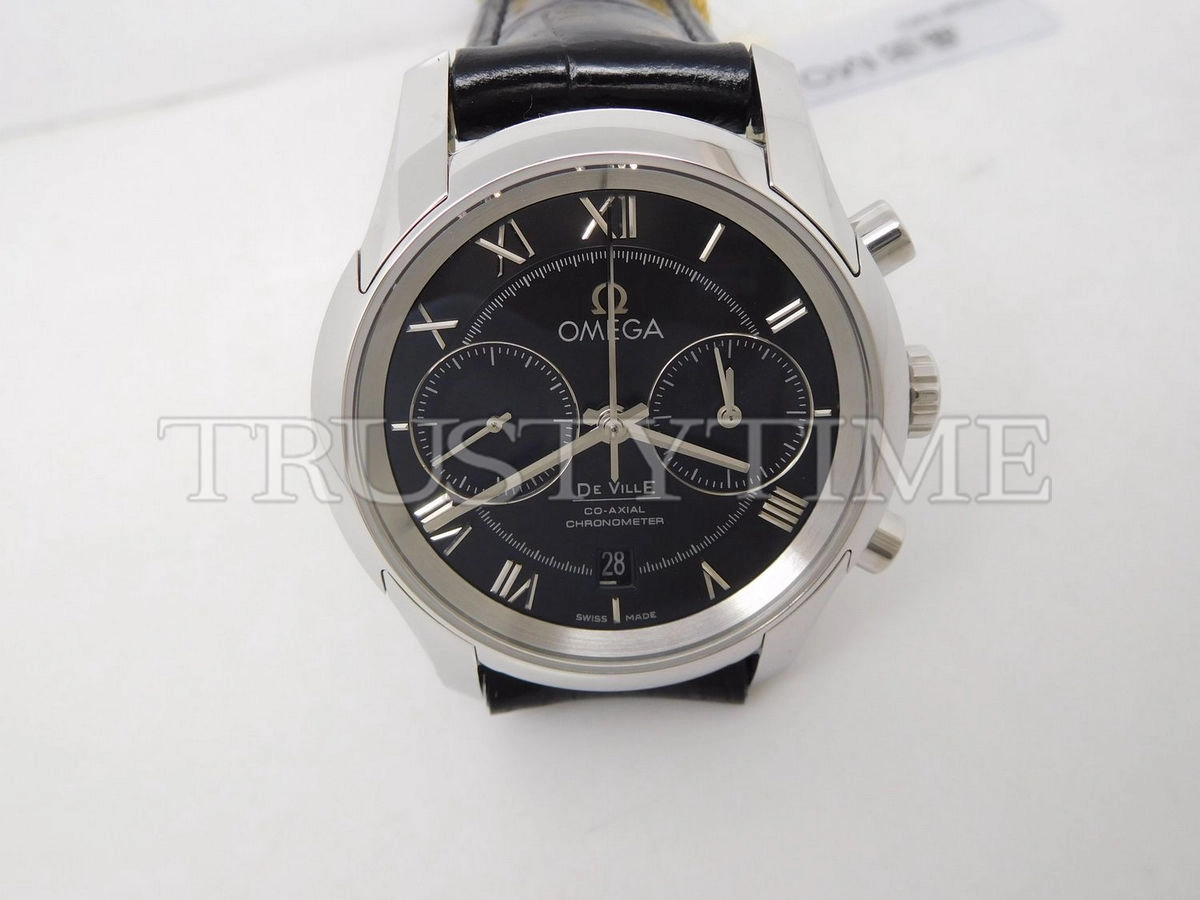 Копия часов Omega De Ville Co-Axial Chronograph 42mm 431.13.42.51.01.001