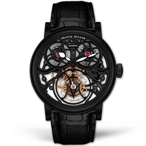 Копия часов Franck Muller Cintree Curvex Giga Tourbillon Black 7048-T-G-SQT-BR-NR