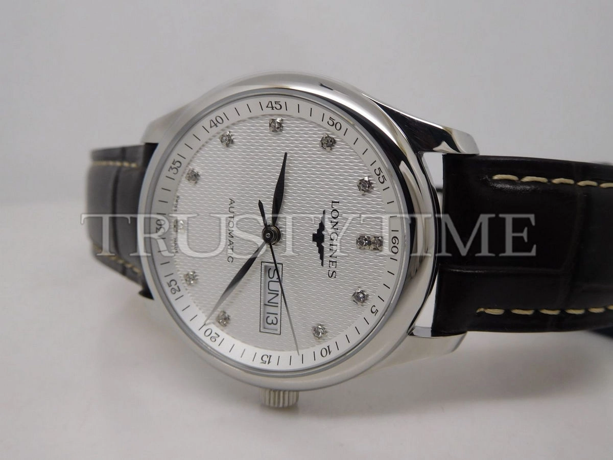 Копия часов Longines Master Collection Day Date 38mm L2.755.4.77.5