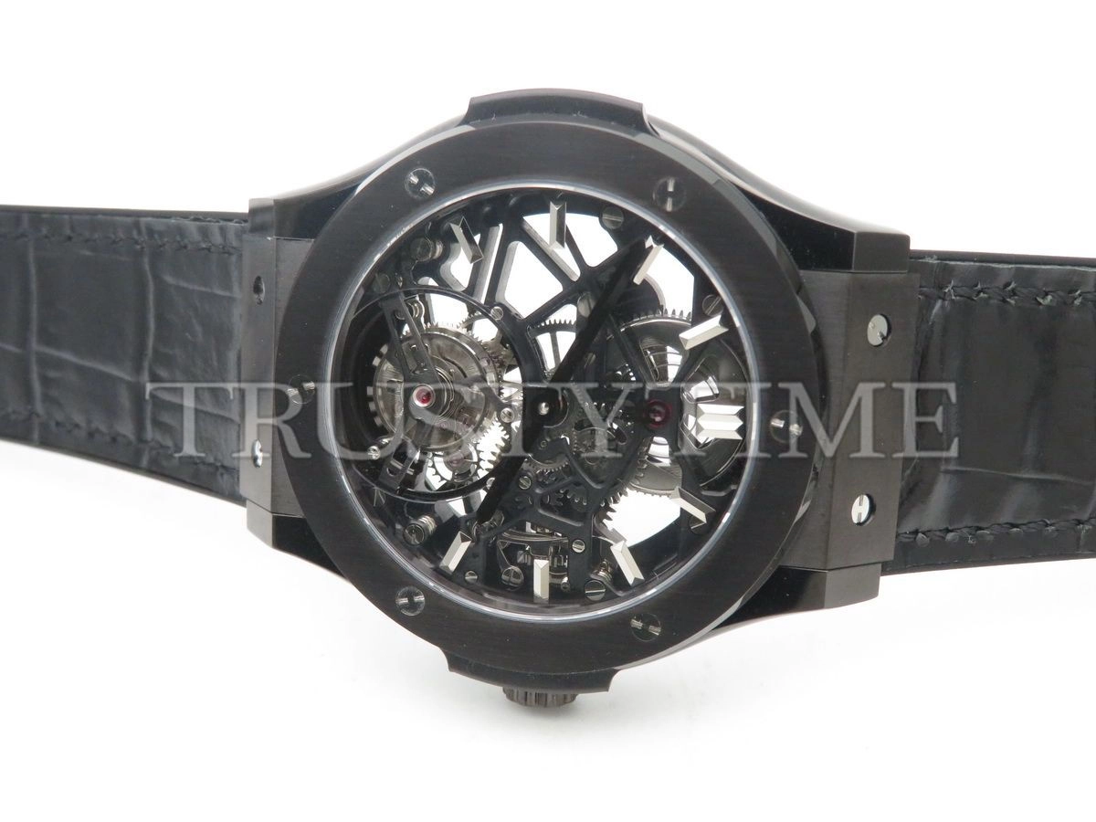 Копия часов Hublot Classic Fusion Tourbillon 45mm 505.CM.0140.LR