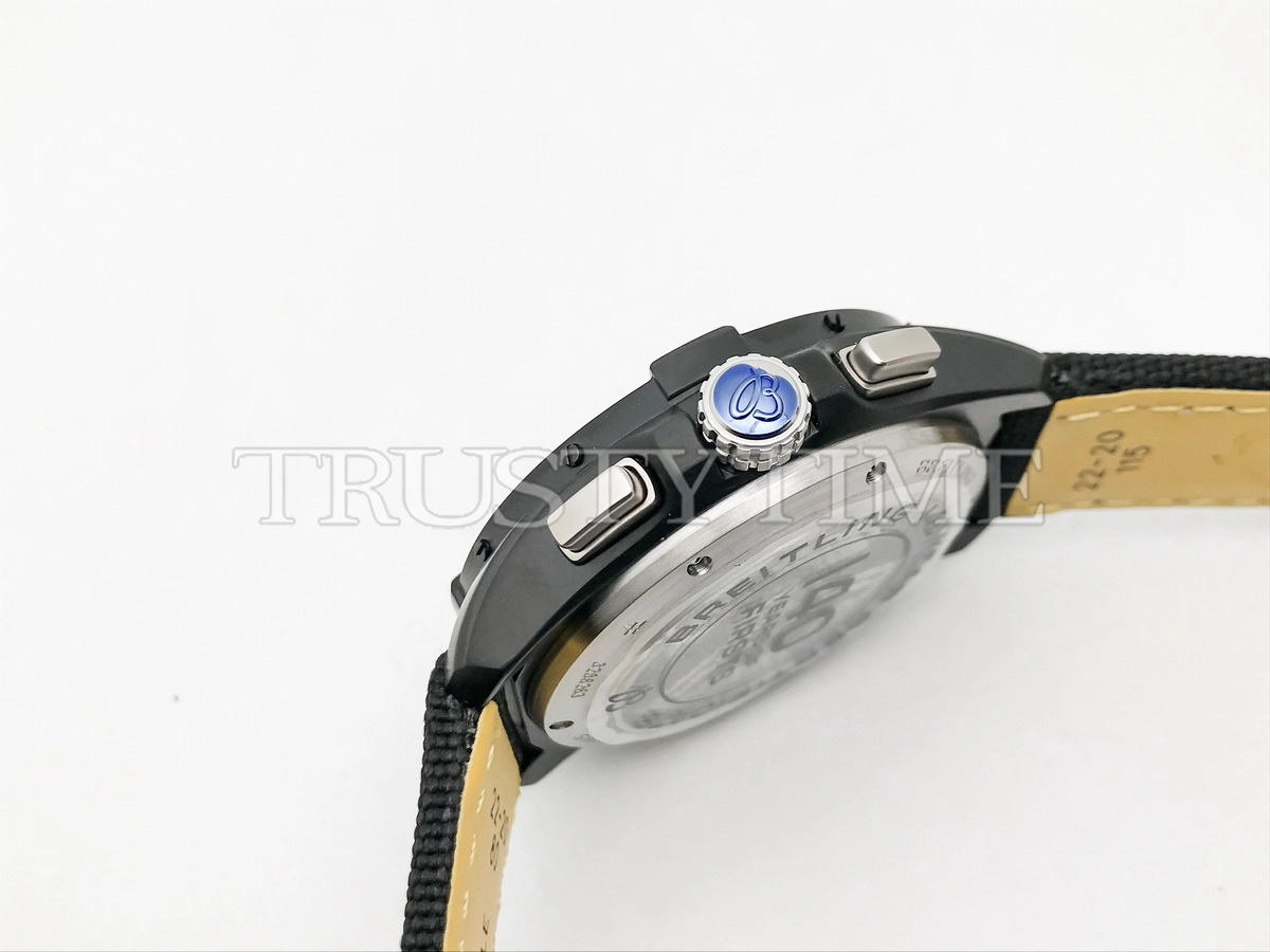 Копия часов Breitling Aneger B01 Chronograph 44 Night Mission SB0147101B1X1