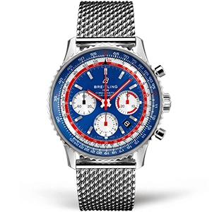 Копия часов Breitling Navitimer B01 Chronograph Pan Am 43 AB01212B1C1A1