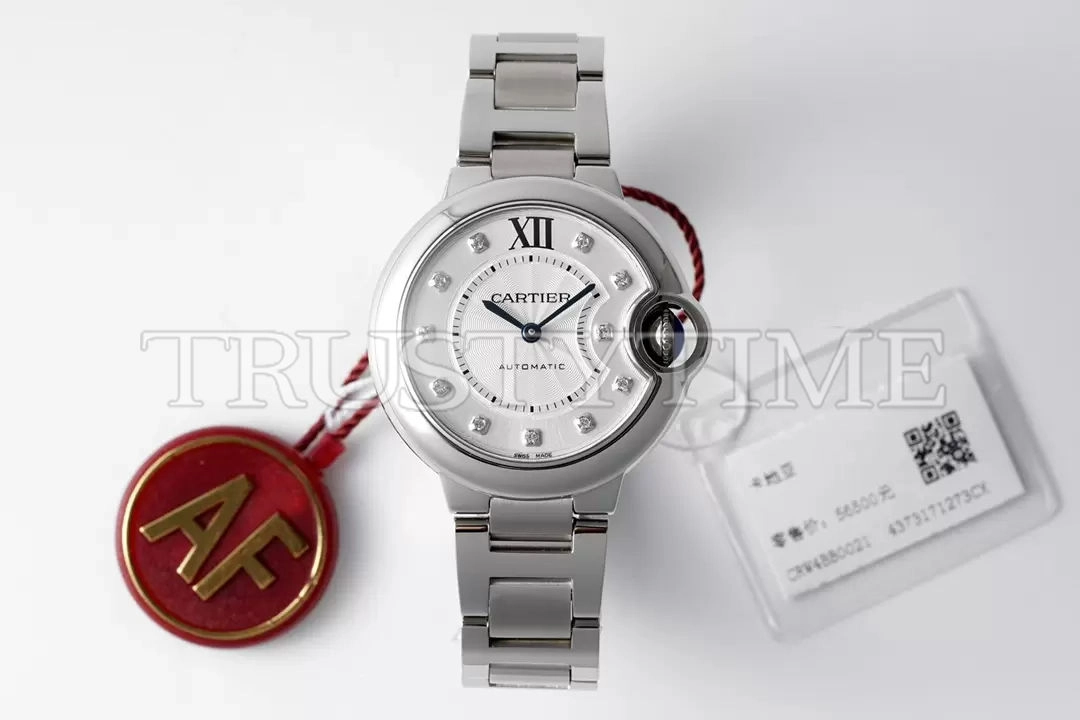 Копия часов Cartier Ballon Bleu 33 W4BB0021