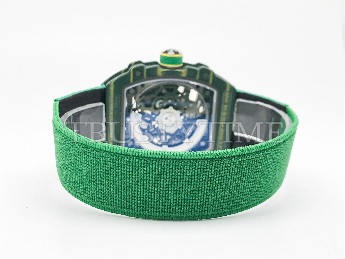 Копия часов Richard Mille RM67-02 Wayde Van Niekerk Green