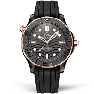 Копия часов Omega Seamaster Diver 300m Co-axial Master Chronometer 43,5mm 210.62.44.20.01.001