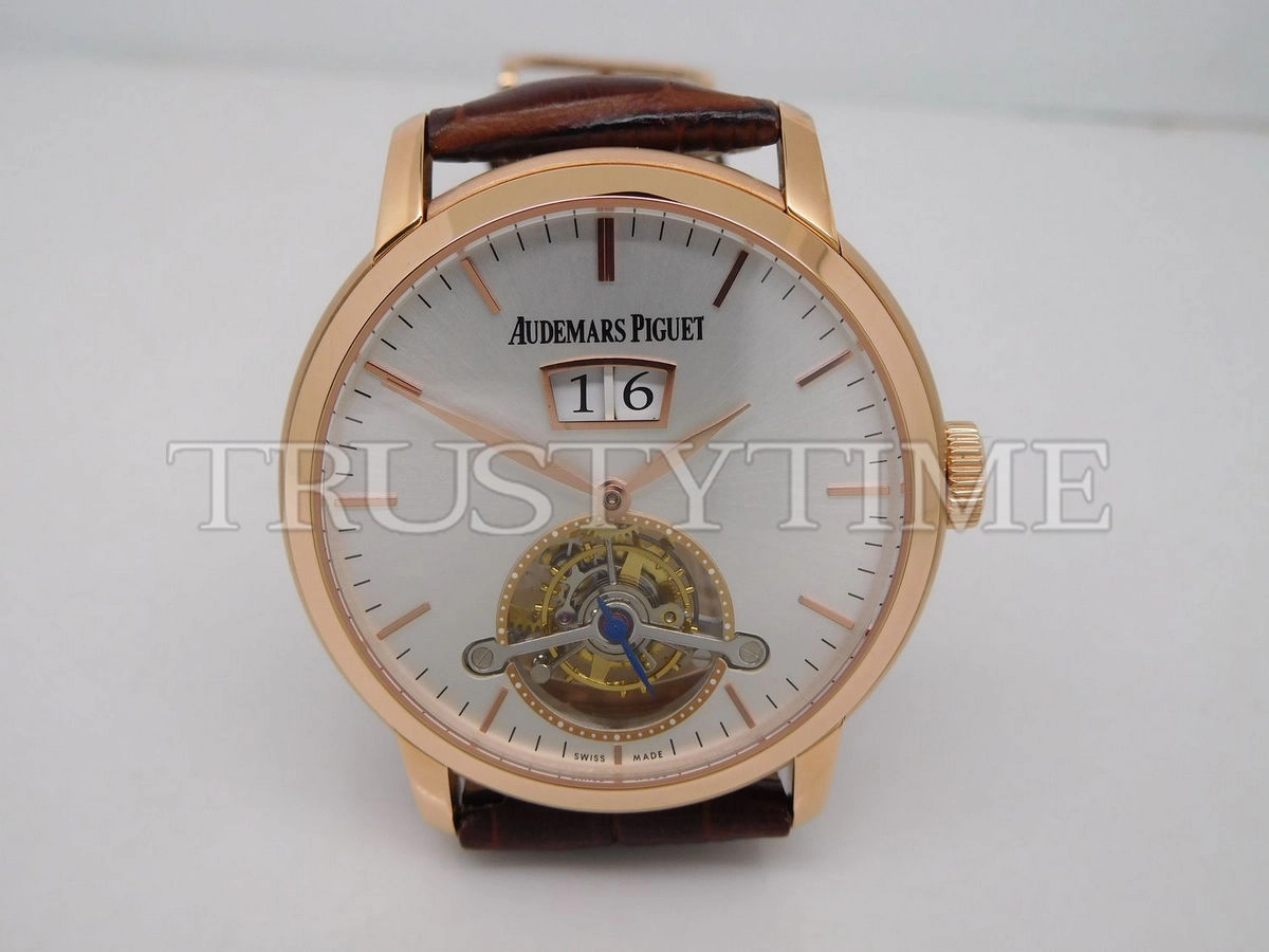 Копия часов Audemars Piguet Jules Tourbillon Grande Date 26559OR.OO.D088CR.01