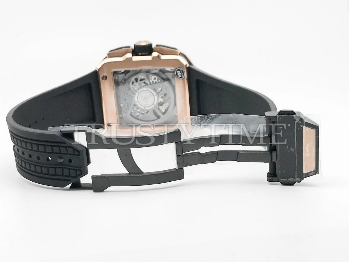 Копия часов Hublot Square Bang Unico King Gold 821.OX.0180.RX