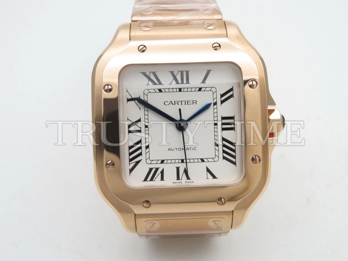 Копия часов Cartier Santos De Cartier 35 WGSA0031