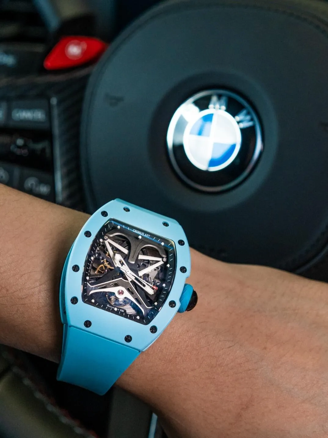 Часы CronusArt Carbon Watch CM09-017