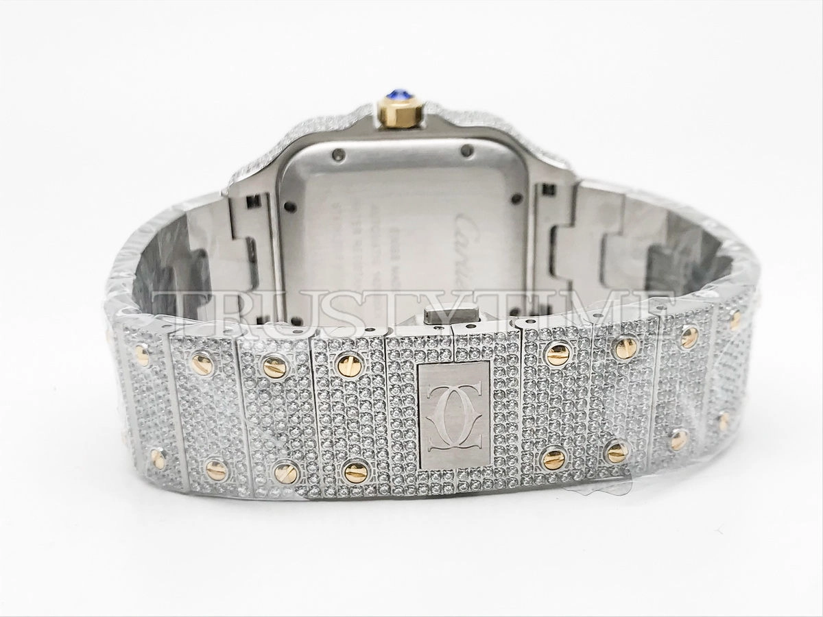 Копия часов Cartier Santos De Cartier 40 W2SA0009 Diamonds Арт. CR-0936