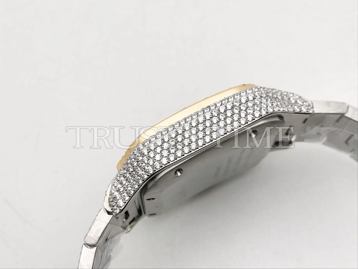 Копия часов Cartier Santos De Cartier 40 W2SA0009 Diamonds Арт. CR-0948