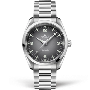 Копия часов Omega Seamaster Railmaster Aqua Terra 150 m Co-axial Master Chronometer 38mm 235.10.38.20.06