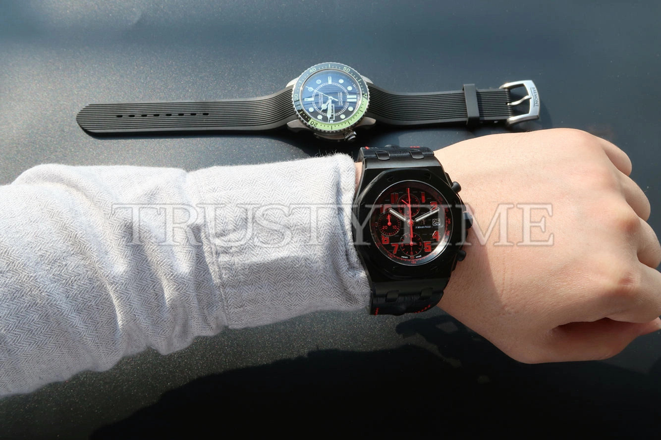 Копия часов Audemars Piguet Royal Oak Offshore Las Vegas Strip 26186SN.OO.D101CR.01