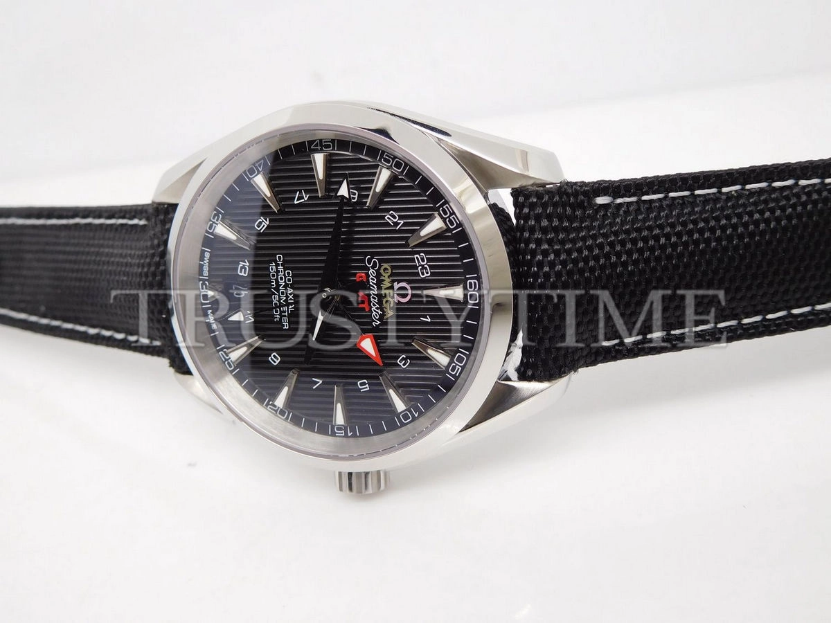 Копия часов Omega Seamaster Aqua Terra 150m Co-Axial Gmt 43mm 231.13.43.22.01.001