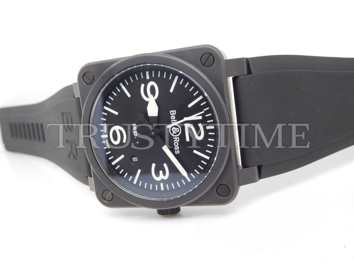 Копия часов Bell & Ross BR 03-92 Black Matte BR0392-BL-CE