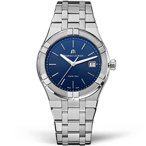 Копия часов Maurice Lacroix Aikon Quartz 40mm AI1108-SS002-430-1