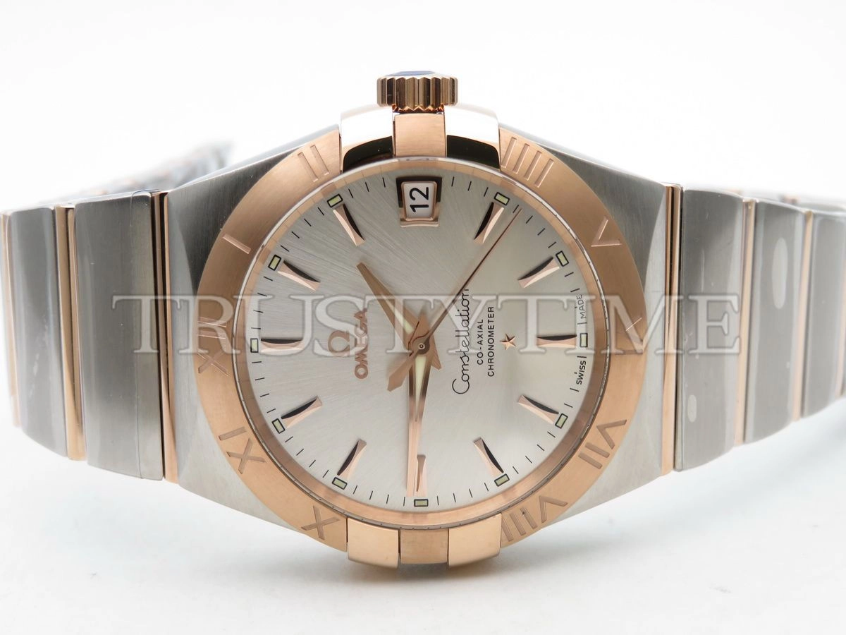 Копия часов Omega Constellation Co-Axial Chronometer 38mm 123.20.38.21.02.001 Арт.OM-0466
