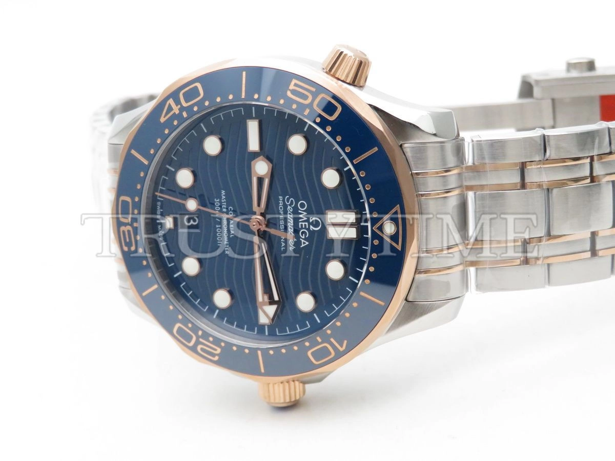 Копия часов Omega Seamaster Diver 300m Co-axial Chronometer 42mm 210.20.42.20.03.002