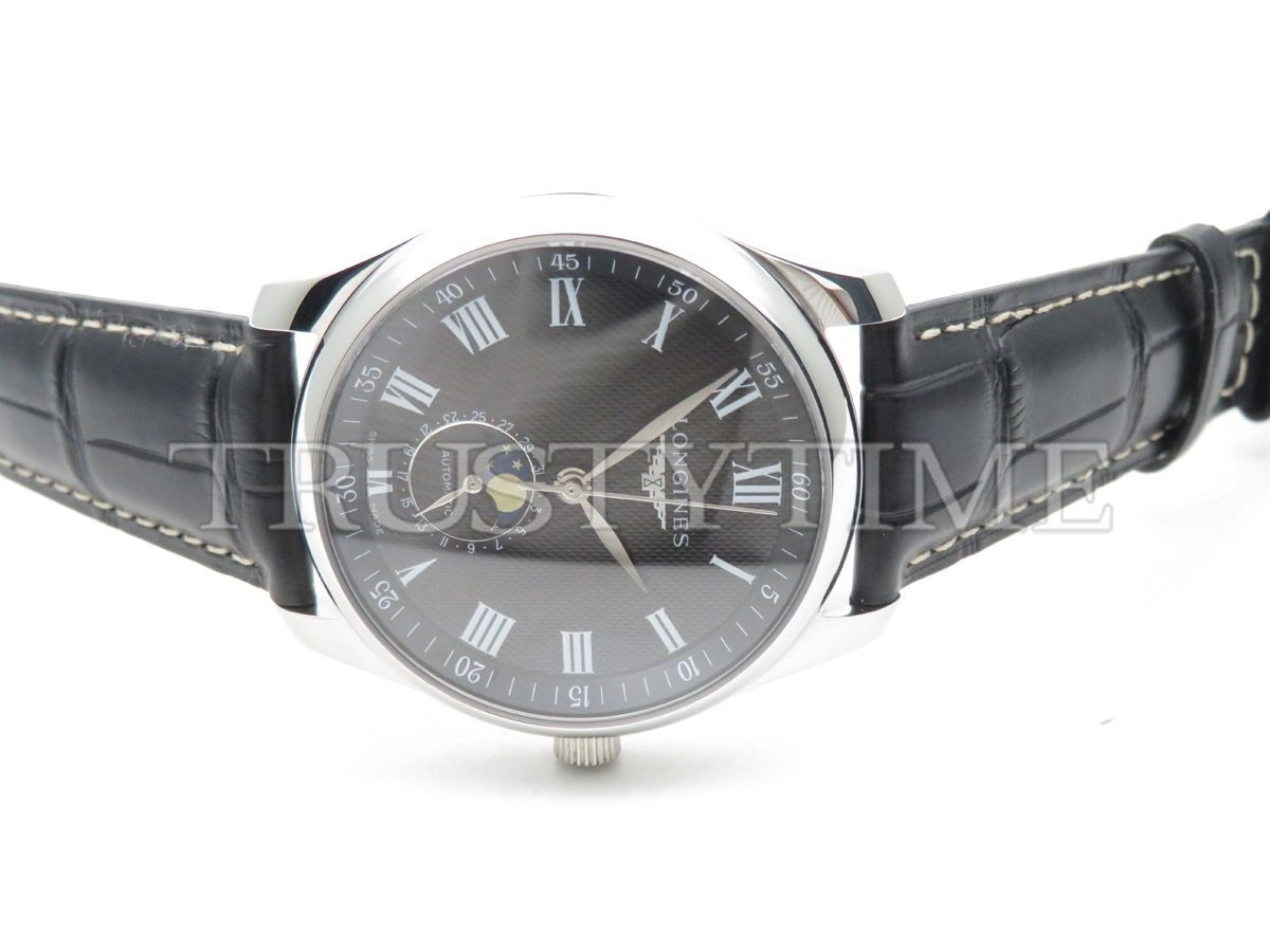 Копия часов Longines Master Collection Moonphase 40mm L2.909.4.51.7