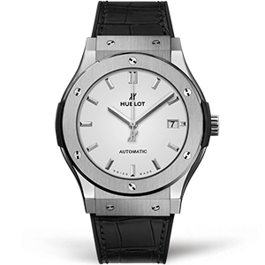 Копия часов Hublot Classic Fusion Titanium Opalin 45mm 511.NX.2611.LR