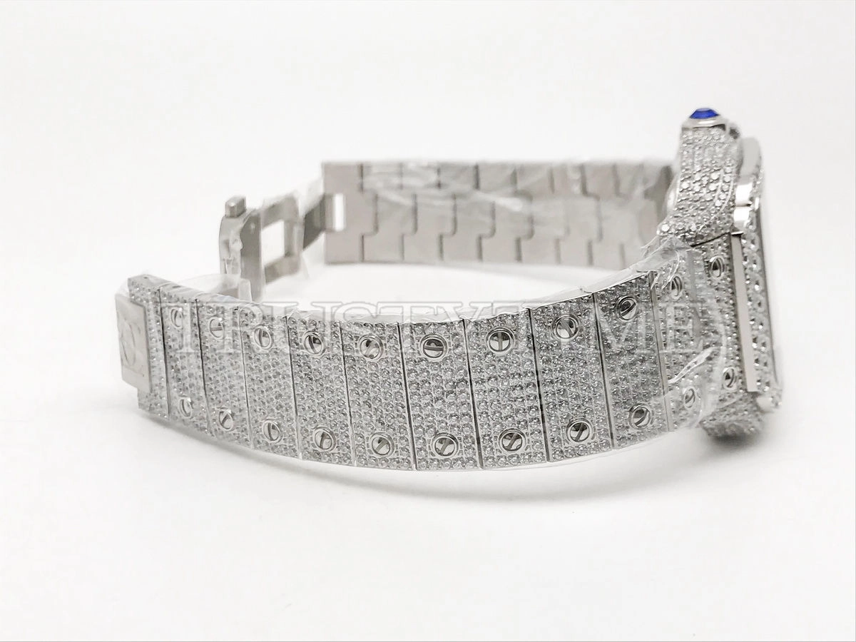 Копия часов Cartier Santos De Cartier 40 WSSA0018 Diamonds Арт. CR-0932